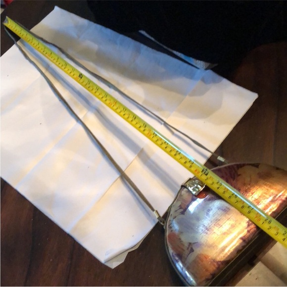 ELKA Hardcase clamshell shoulder strap evening bag clutch - Picture 14 of 15